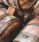 Stacks of wine casks